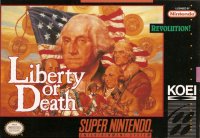Liberty or Death Super Nintendo US box art